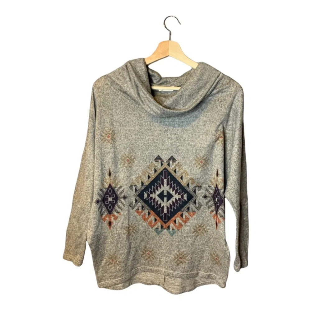 Phil Love southwestern sweater - Picture 2 of 9